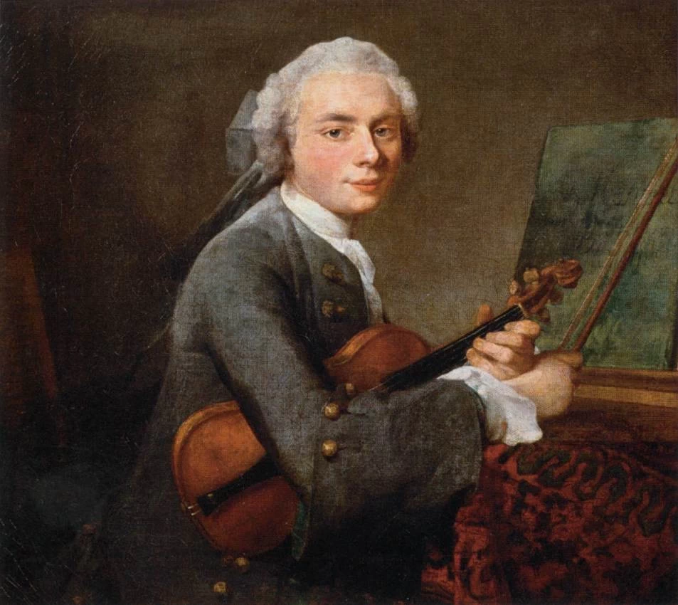 Jean Siméon Chardin - Il giovane con il violino, Louvre, Parigi